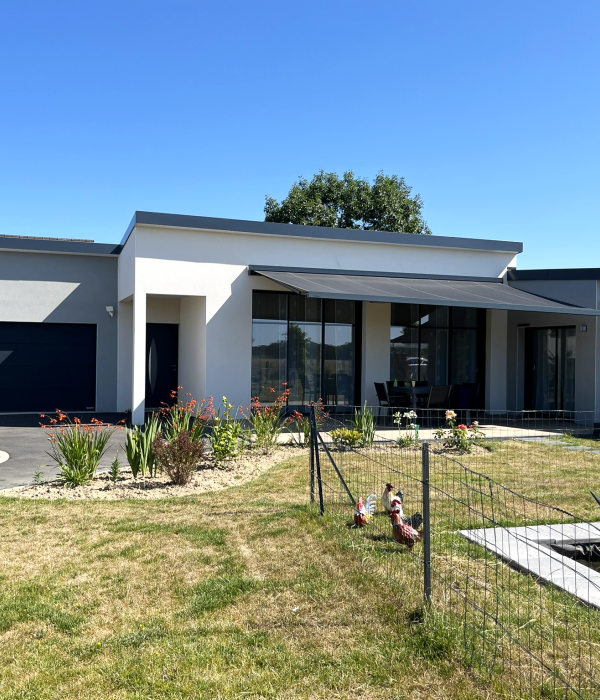 Réalisation d'une construction neuve à Domagné en Ille-et-Vilaine