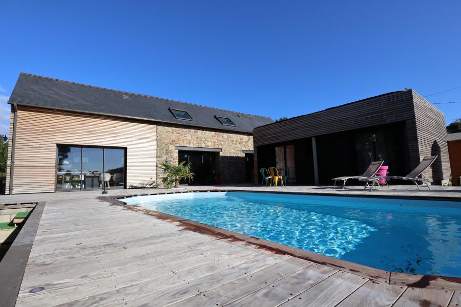 Rénovation et extension d'une maison avec piscine Diard Constructions Maître d'Oeuvre Vitré